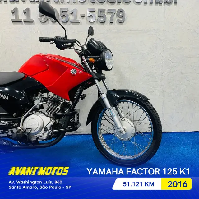 Moto Yamaha YBR 125 Factor 2016 Ybr 125 Factor K1