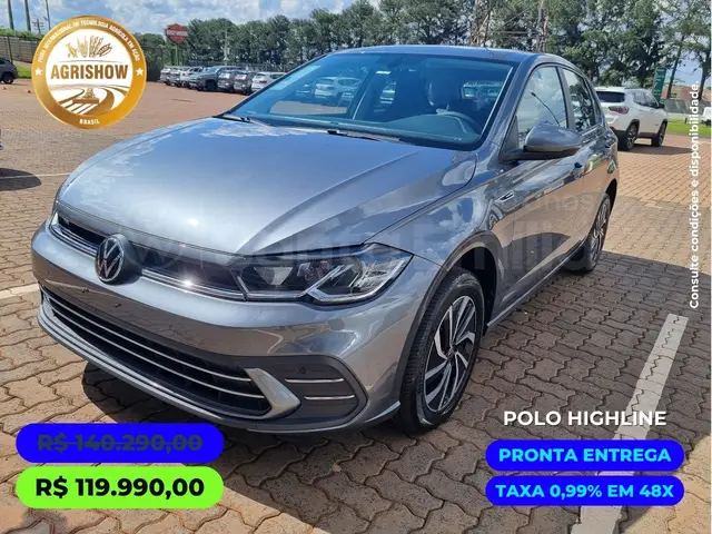 Carro Volkswagen Polo 2026 Highline TSI 1.0 Flex 12V Aut.