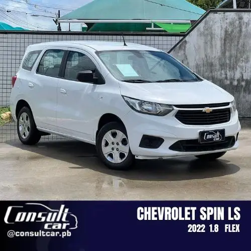 Carro Chevrolet Spin 2022 LS 1.8 8V Econo.Flex 5p Aut.