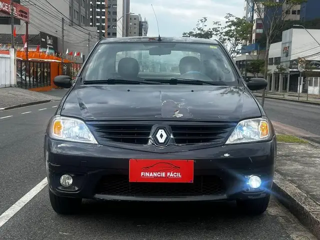 Carro Renault Logan 2009 Authentique 1.0 16V (flex)