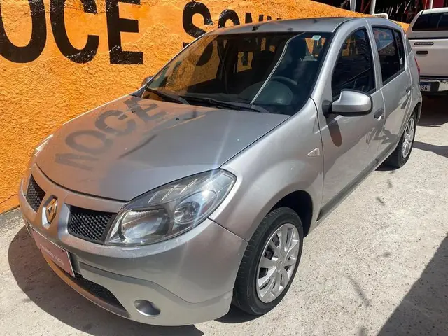 Carro Renault Sandero 2009 Authentique 1.0 16V (flex)
