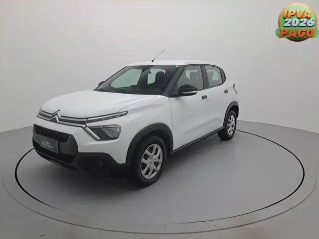 Carro Citroën C3 2025 Live Pack 1.0