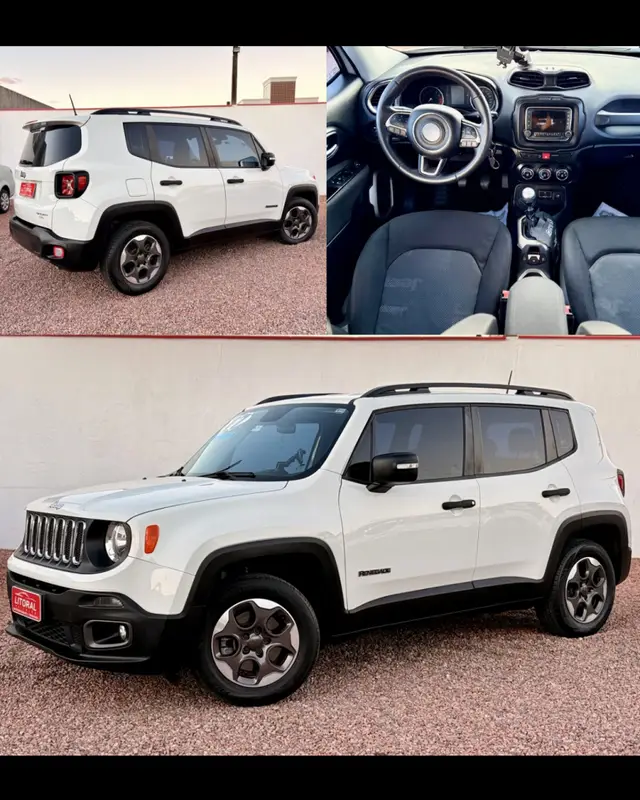 Carro Jeep Renegade 2017 Sport 1.8 4x2 (Flex)