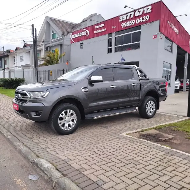 Carro Ford Ranger Cabine Dupla 2021 XLT 3.2 Turbodiesel 20V 4x4 (Aut)