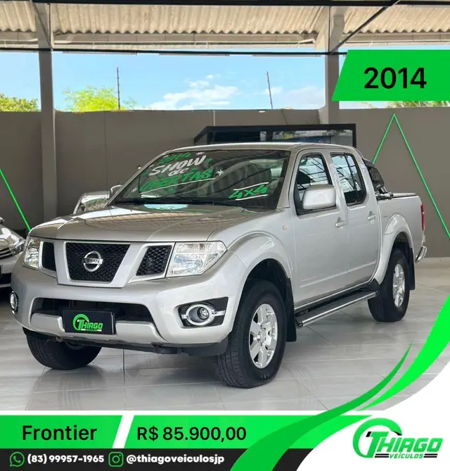 Carro Nissan Frontier 2014 2.5 TD CD 4x4 S