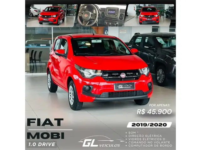 Carro Fiat Mobi 2020 FireFly Drive 1.0 (Flex)
