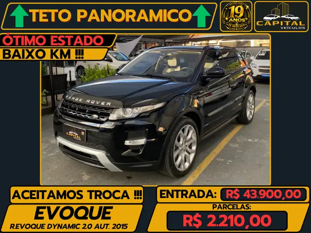 Carro Land Rover Range Rover Evoque 2015 2.0 Si4 Dynamic