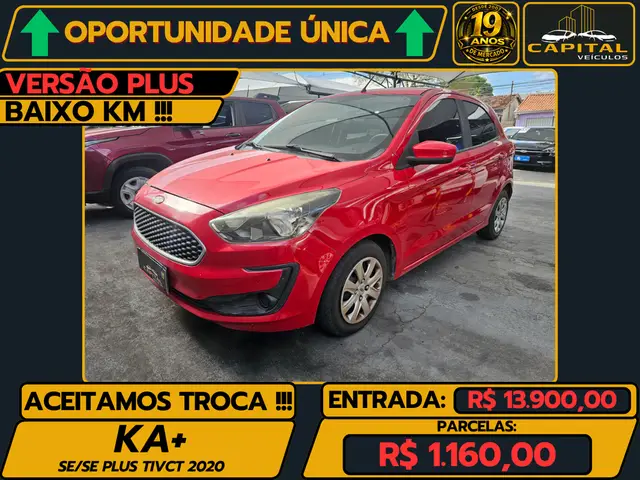Carro Ford Ka 2020 1.0 SE (Flex)