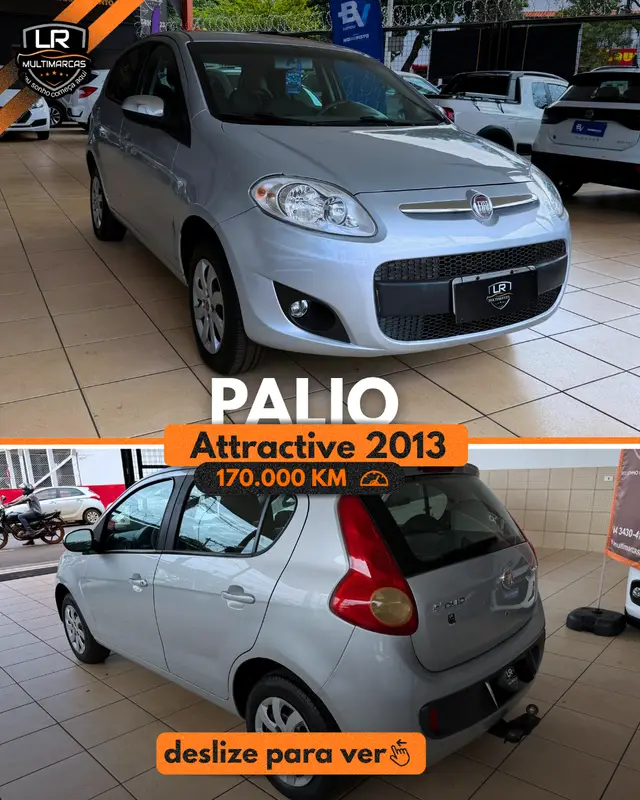 Carro Fiat Palio 2013 Attractive 1.0 8V (Flex)