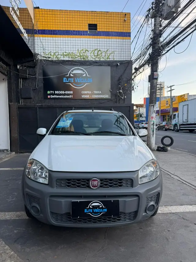 Carro Fiat Strada 2020 Hard Working 1.4 (Flex) (Cabine Simples)