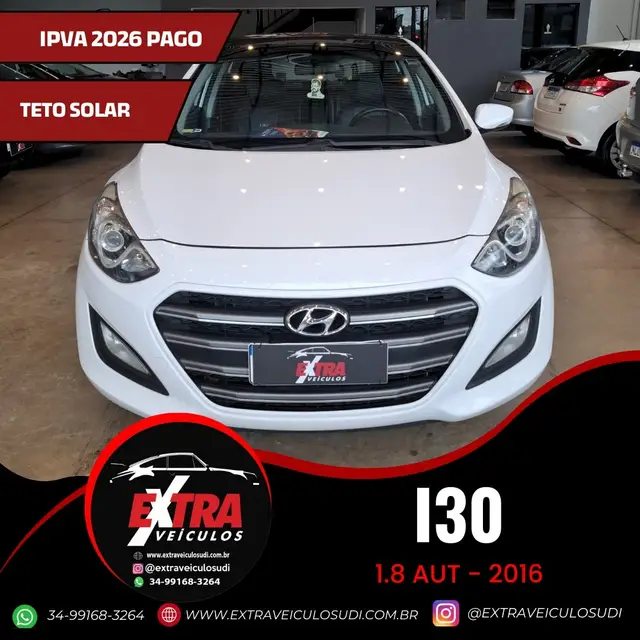 Carro Hyundai i30 2016 I30 1.8 16V MPI (Top)