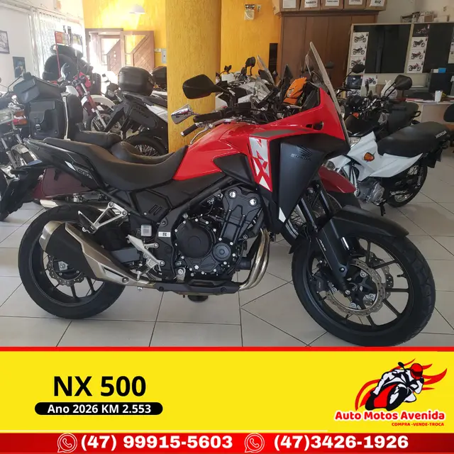 Moto Honda NX 500 2026 ABS