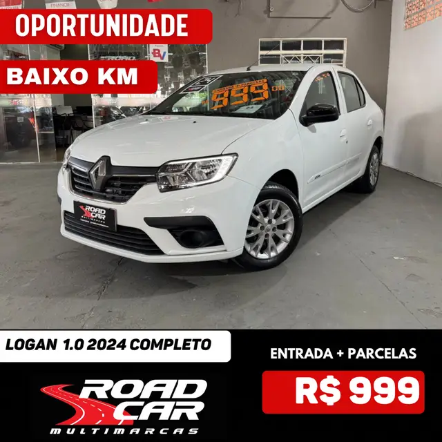 Carro Renault Logan 2024 Zen 1.0