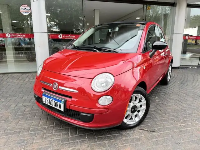 Carro Fiat 500 2014 Cabrio Dualogic 1.4 Evo (Flex)