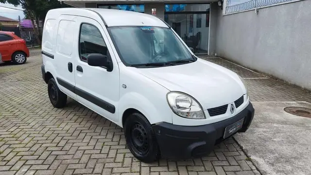 Carro Renault Kangoo Express 2010 1.6 16V Hi-Flex (com porta lateral corr.)