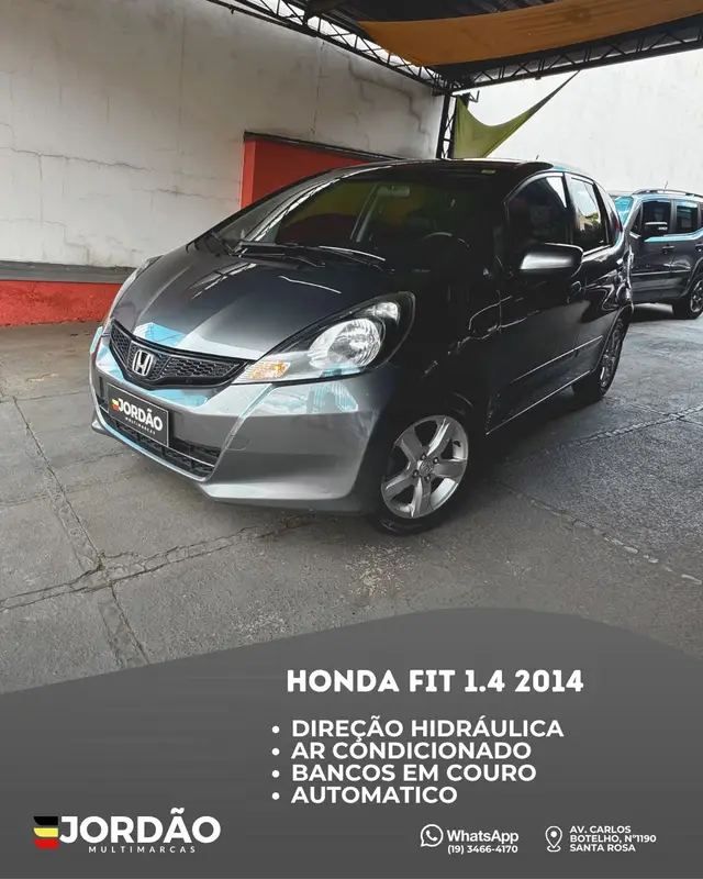 Carro Honda Fit 2014 CX 1.4 16v (Flex) (Aut)