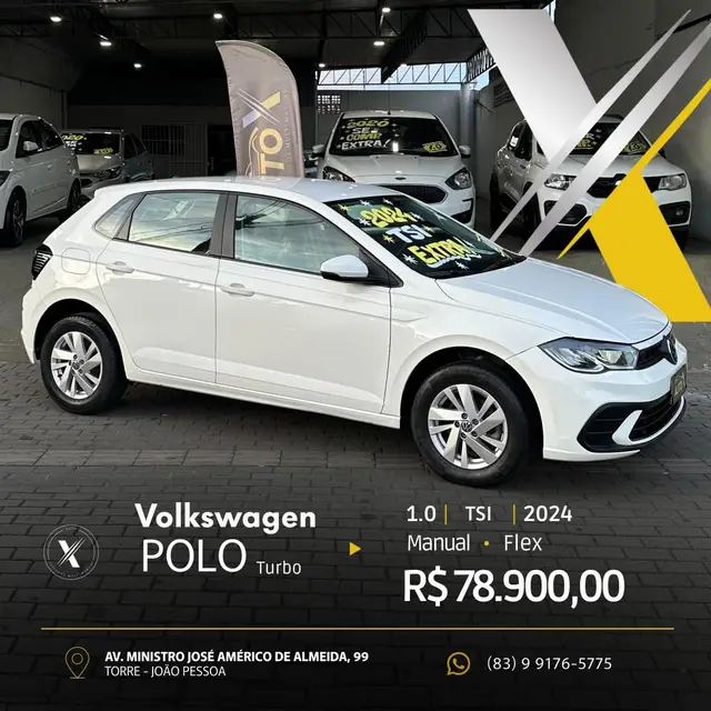 Carro Volkswagen Polo 2024 MPI (Flex)