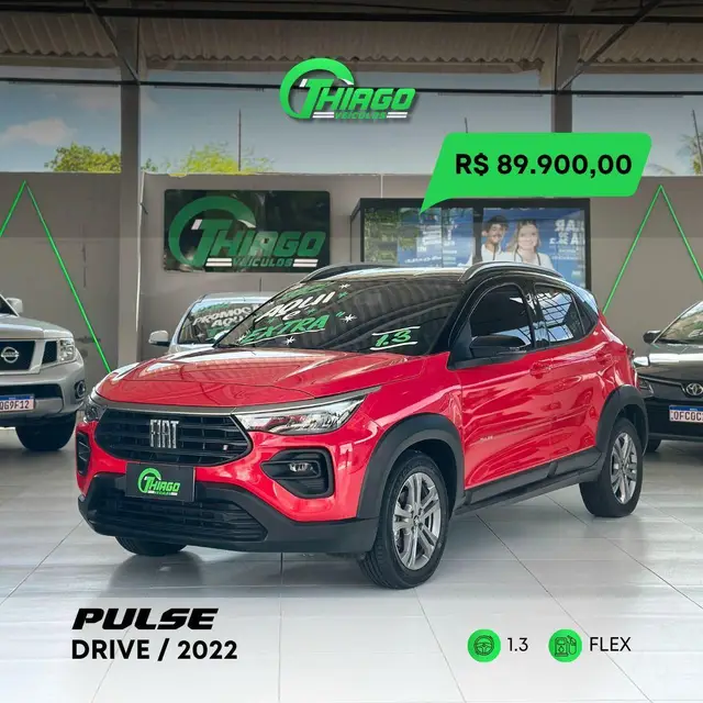 Carro Fiat Pulse 2022 Drive 1.3 (flex)