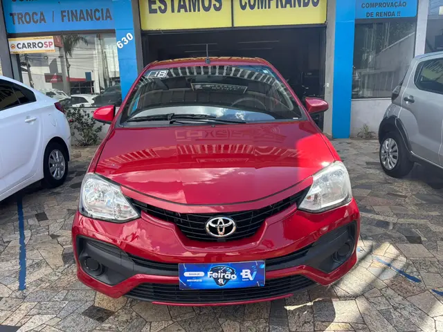 Carro Toyota Etios 2018 X 1.3 (Aut) (Flex)