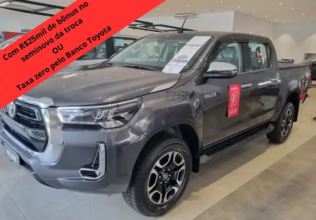 Carro Toyota Hilux Cabine Dupla 2026 SRX AT 4x4 2.8 Diesel