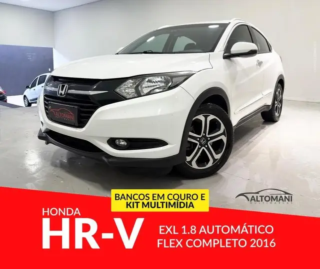 Carro Honda HR-V 2016 EXL CVT 1.8 I-VTEC FlexOne