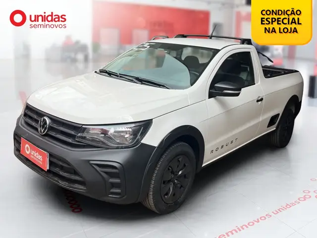 Carro Volkswagen Saveiro 2025 Robust Total Flex 16V