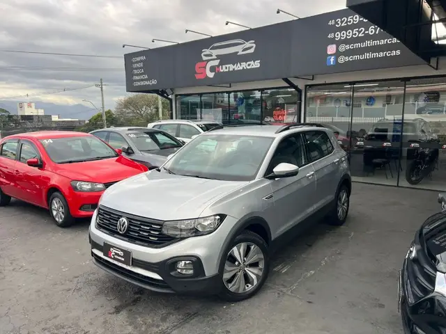 Carro Volkswagen T-Cross 2020 1.0 200 TSI Comfortline (Aut) (Flex)