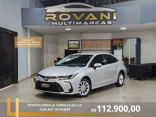 Carro Toyota Corolla 2020 GLi 2.0