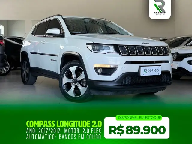 Carro Jeep Compass 2017 2.0 Longitude 4x2 (Aut) (Flex)
