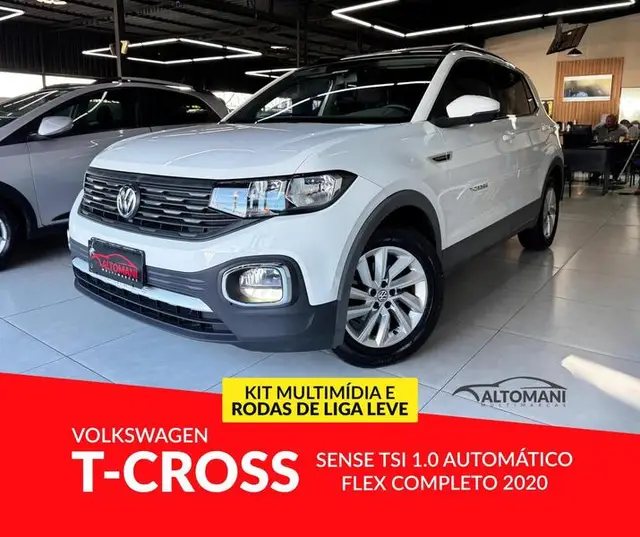 Carro Volkswagen T-Cross 2020 1.0 200 TSI Sense (Aut) (Flex)