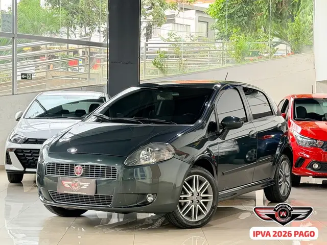 Carro Fiat Punto 2011 Sporting 1.8 16V Dualogic (Flex)