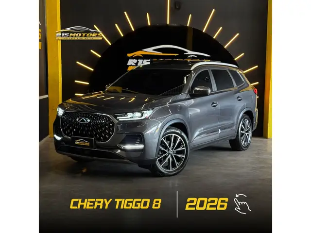 Carro CAOA Chery Tiggo 8 2026 Max Drive 1.6 Turbo Aut.