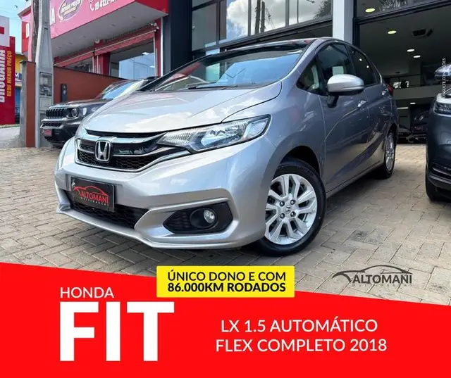 Carro Honda Fit 2018 1.5 16v LX CVT (Flex)