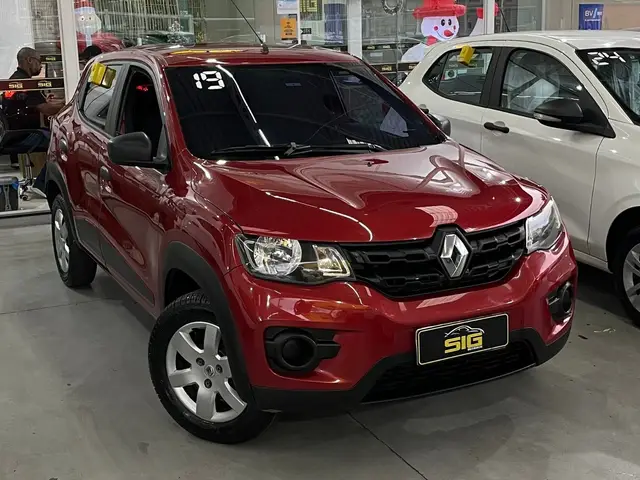 Carro Renault Kwid 2019 Zen 1.0 12v SCe (Flex)