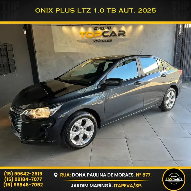 Carro Chevrolet Onix Plus 2025 LTZ 1.0 Turbo (Aut.)