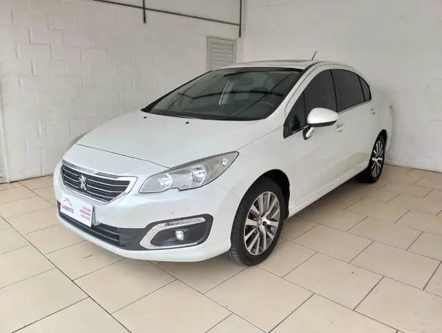 Carro Peugeot 408 2016 Sedan Griffe 1.6 TB Flex 16V 4p Aut.