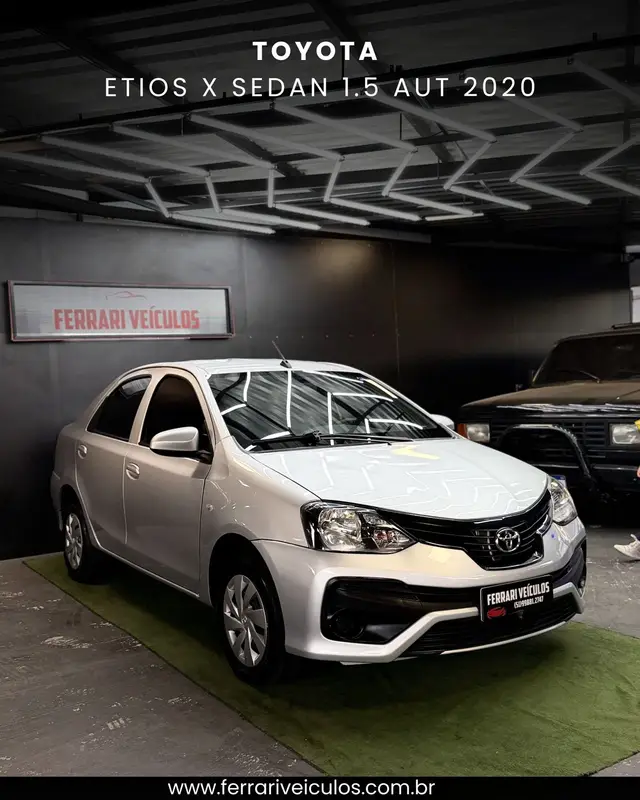 Carro Toyota Etios 2020 X Plus 1.5 (Aut) (Flex)