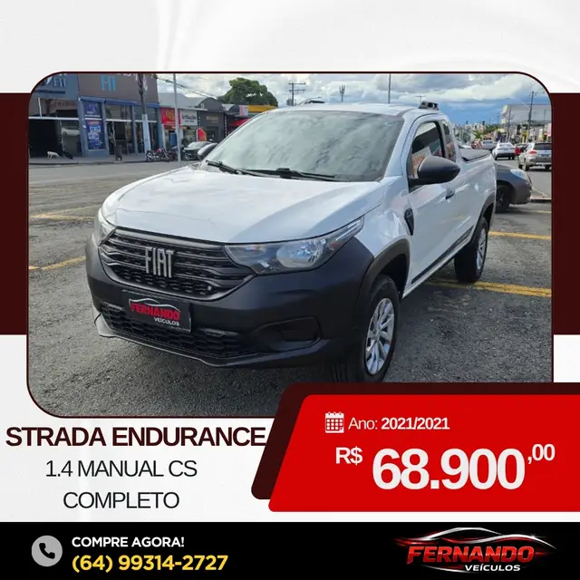 Carro Fiat Strada 2021 Endurance 1.4 CS (Flex)