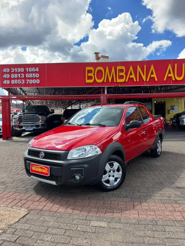 Carro Fiat Strada 2016 Working 1.4 (Flex) (Cabine Dupla)
