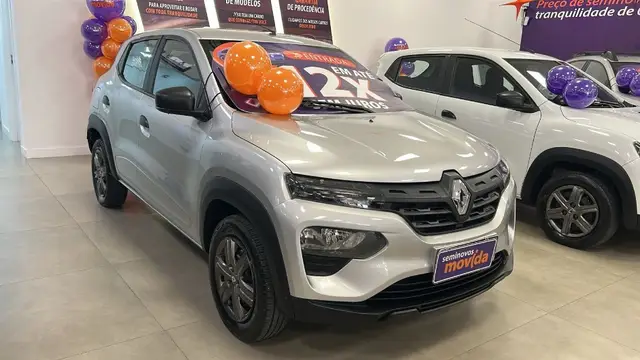 Carro Renault Kwid 2025 Zen 1.0 12v SCe (Flex)