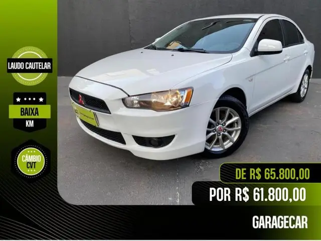 Carro Mitsubishi Lancer 2016 2.0 16V HL CVT