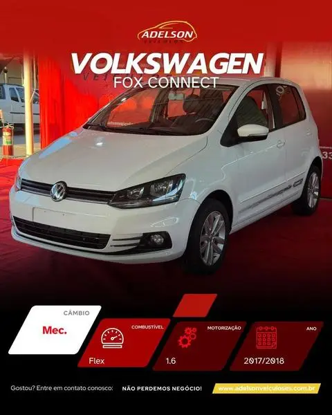 Carro Volkswagen Fox 2017 1.0 MPI BlueMotion (Flex)