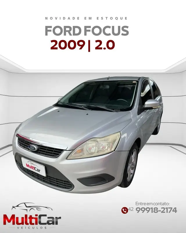 Carro Ford Focus Hatch 2009 GLX 2.0 16V Duratec