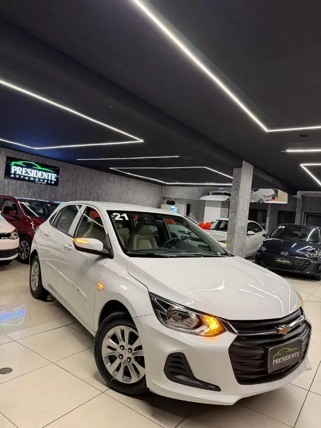 Carro Chevrolet Onix 2021 1.0 Turbo (Flex) (Aut)
