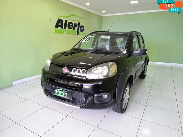 Carro Fiat Uno 2016 Way 1.0 8V (Flex) 4p