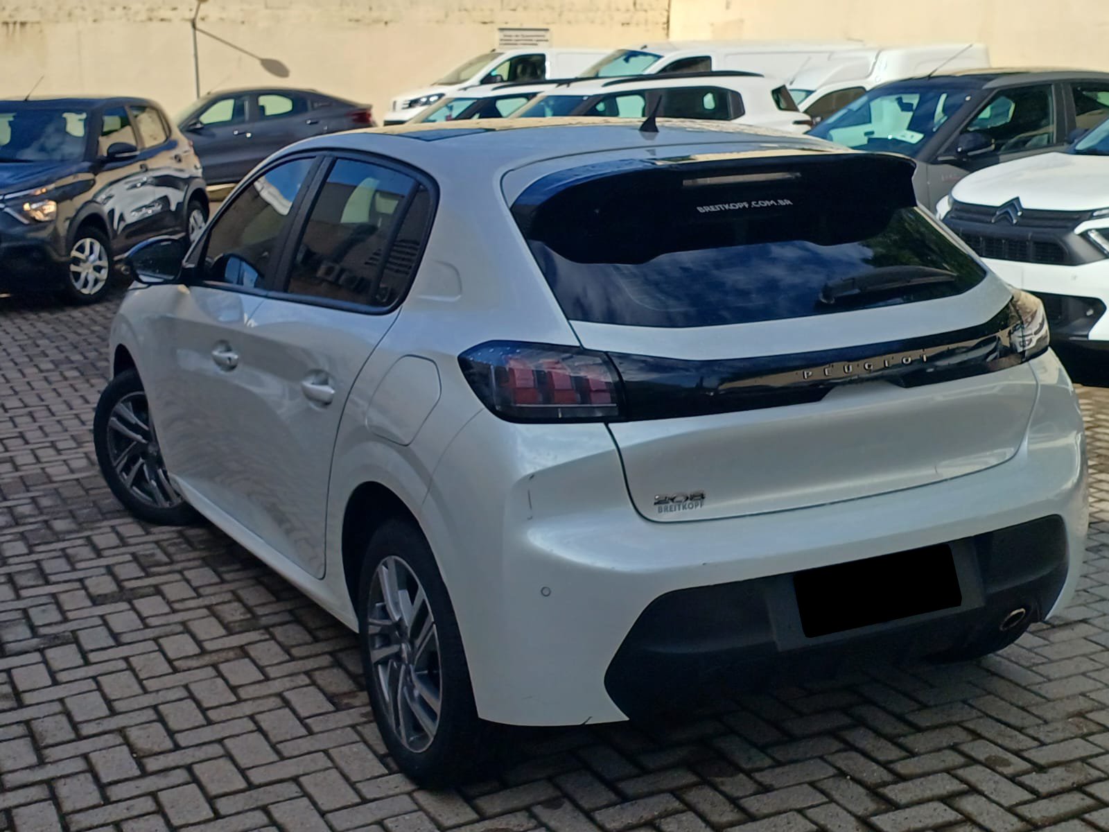 peugeot 208 griffe 1.6 (flex) (aut)