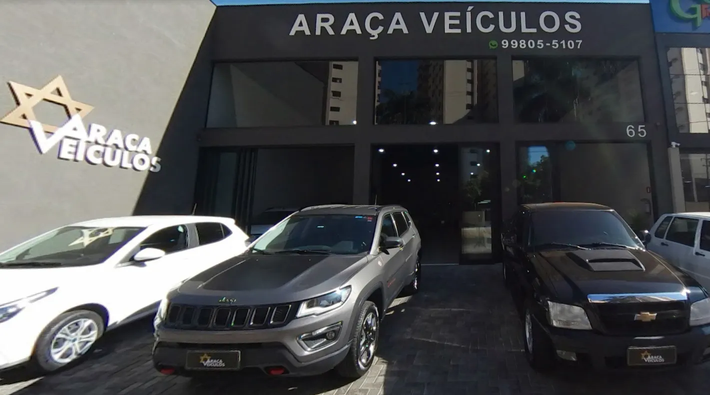 Fachada da loja Araça Veículos - Araçatuba - SP