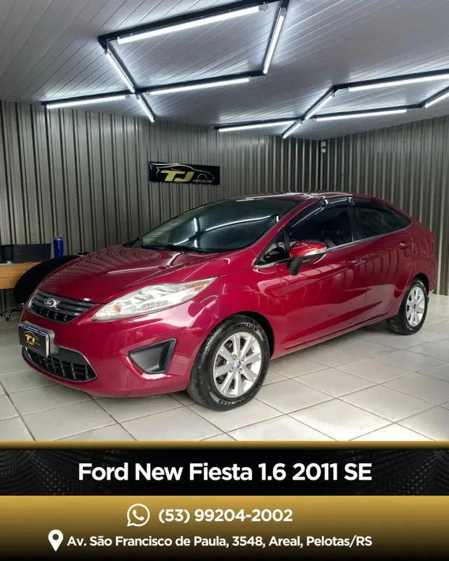 Carro Ford New Fiesta Sedan 2011 SE 1.6 (Flex)