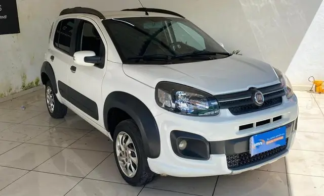 Carro Fiat Uno 2017 Way 1.0 Firefly (Flex)