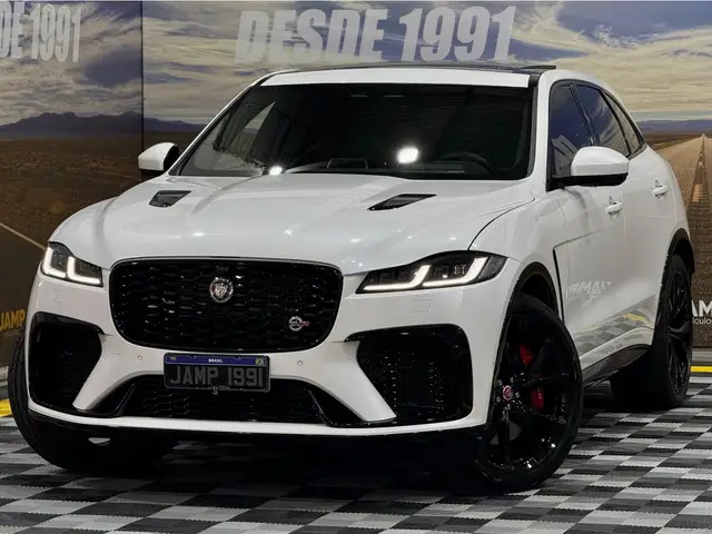 Carro Jaguar F-Pace 2022 SVR Supercharger 5.0 V8 AWD (Aut)